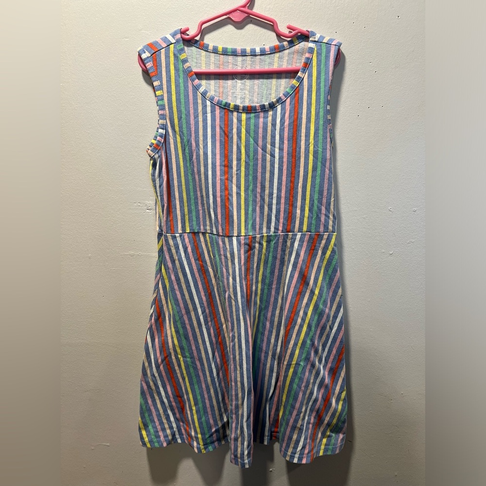 Wonder Nation size 7/8 striped dress